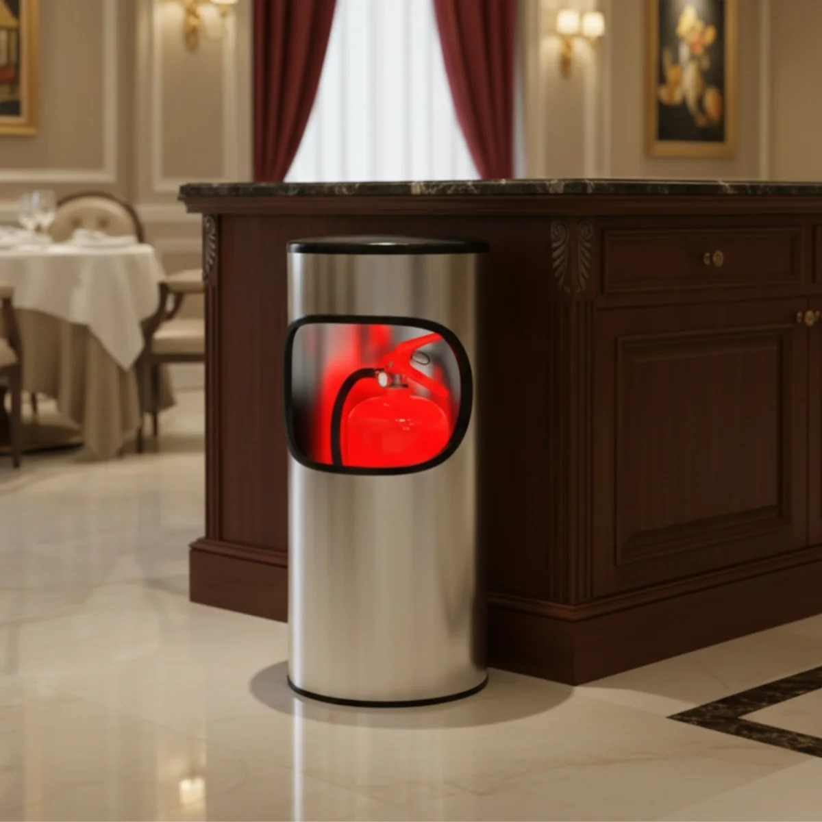 Porta extintores de piso - Imagen 2