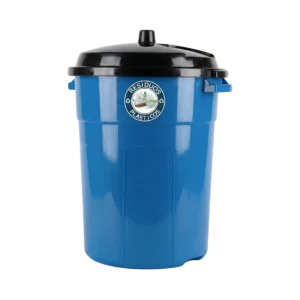 Bote de basura azul