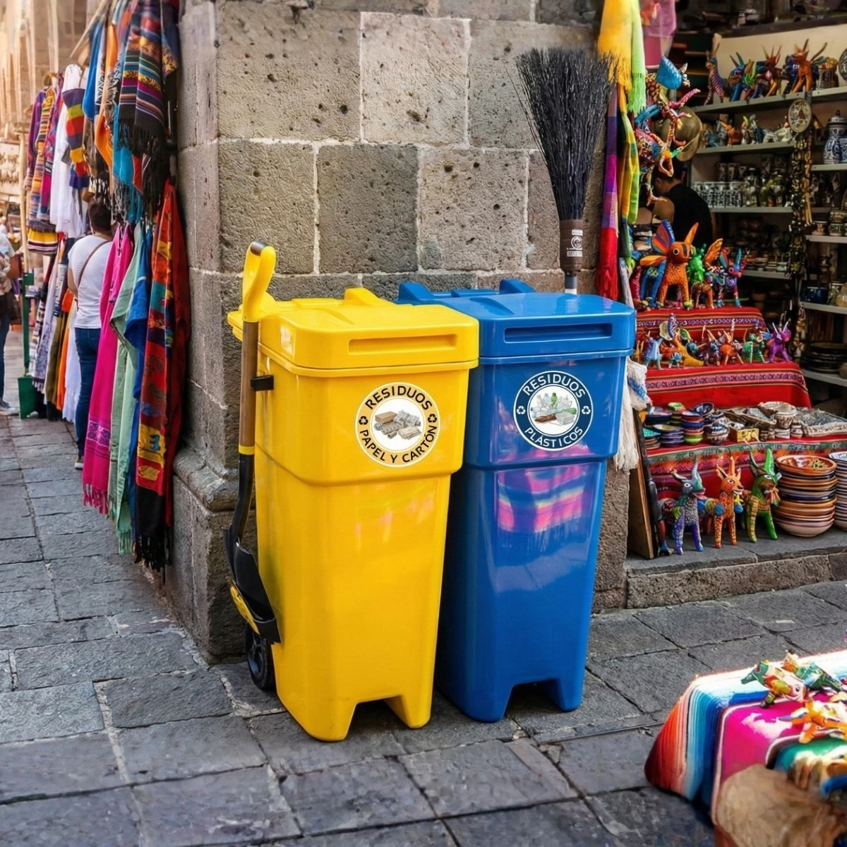 Carro Recolector de Basura BAR-200DB