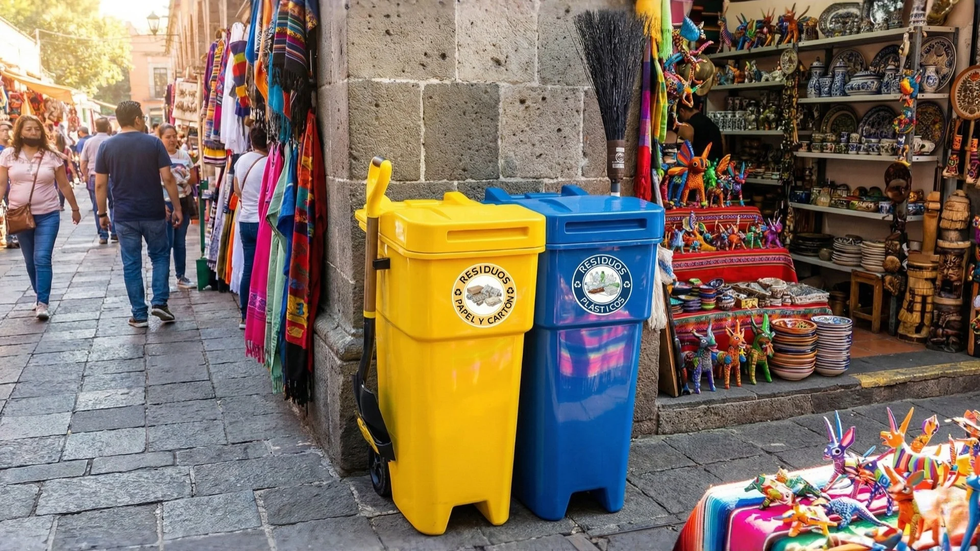 Carro Recolector de Basura BAR-200DB