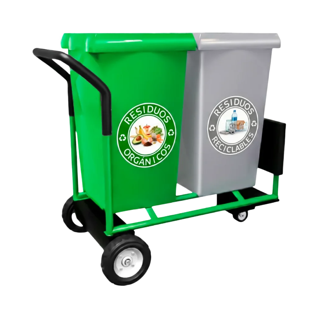 Carro para recolección de RPBI