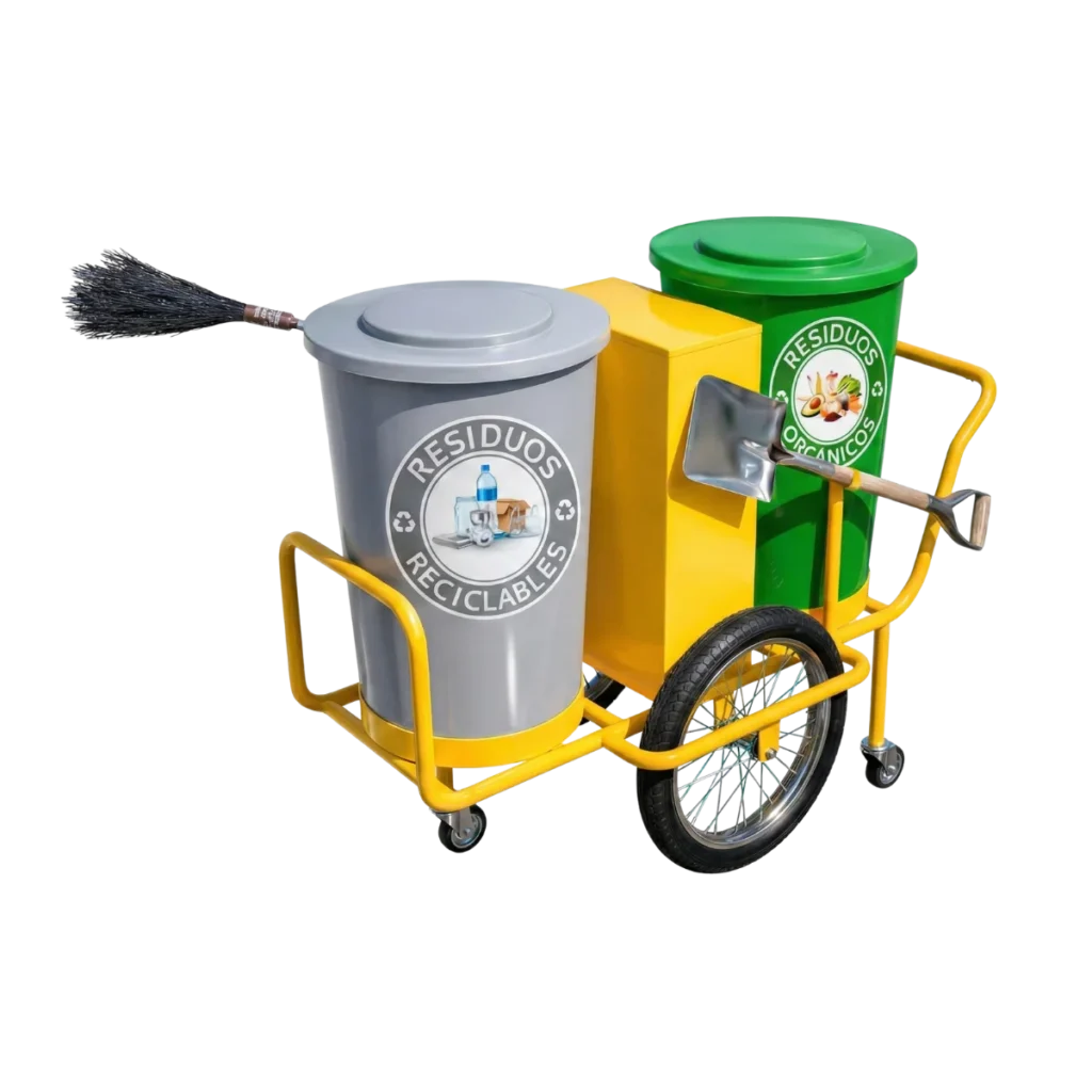 Carros de limpieza urbana