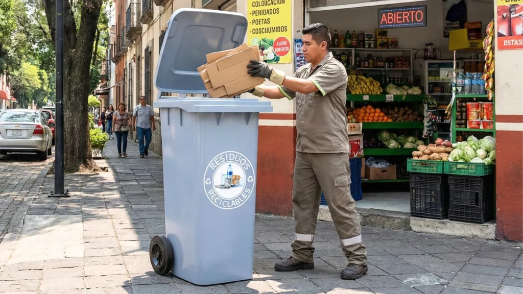 Contenedores móviles para residuos