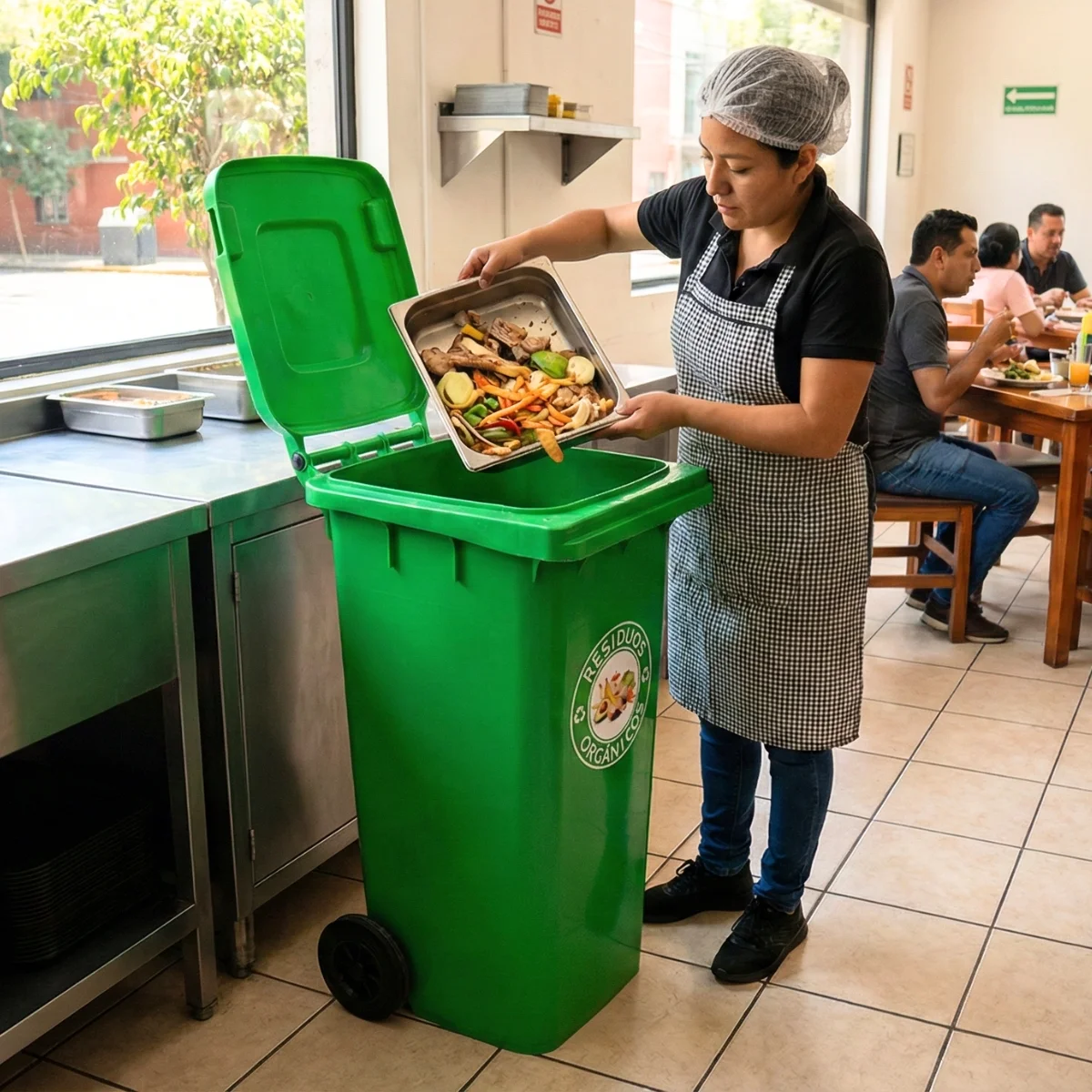 Botes de plástico con tapa
