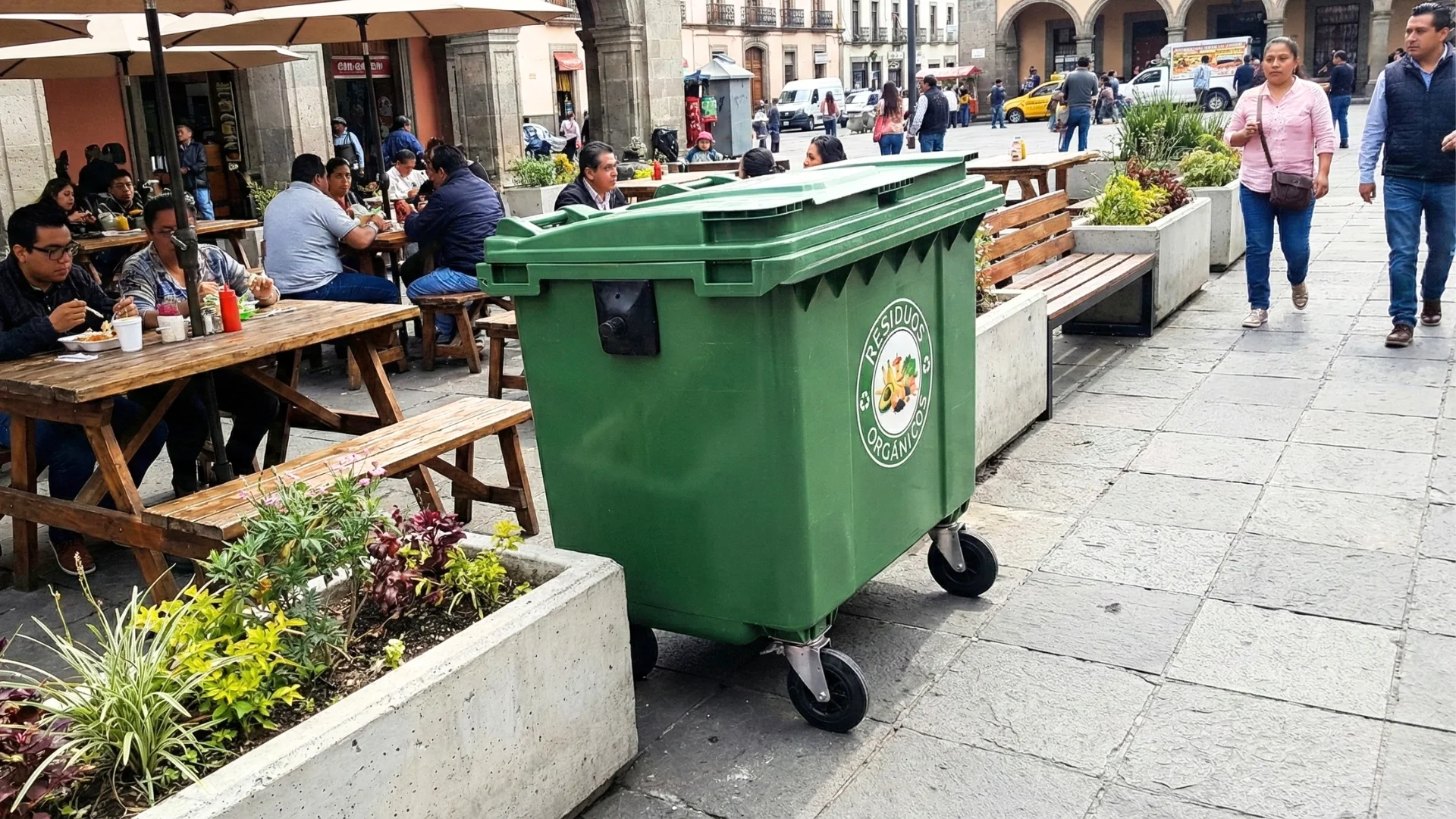 Contenedores de basura industriales