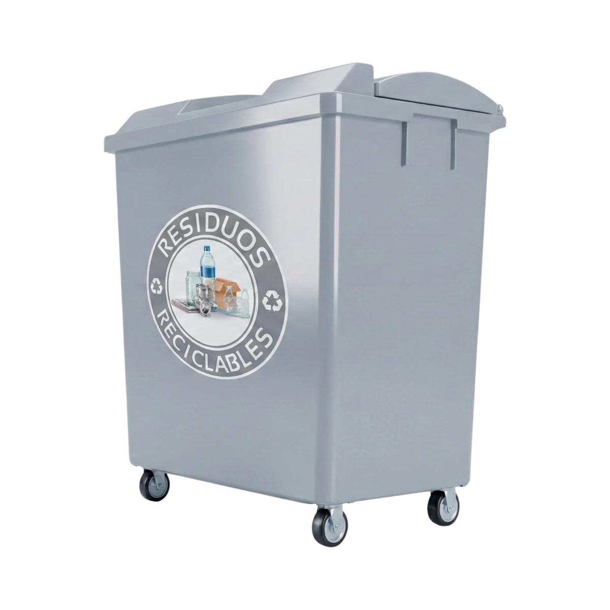 Contenedores de basura con ruedas
