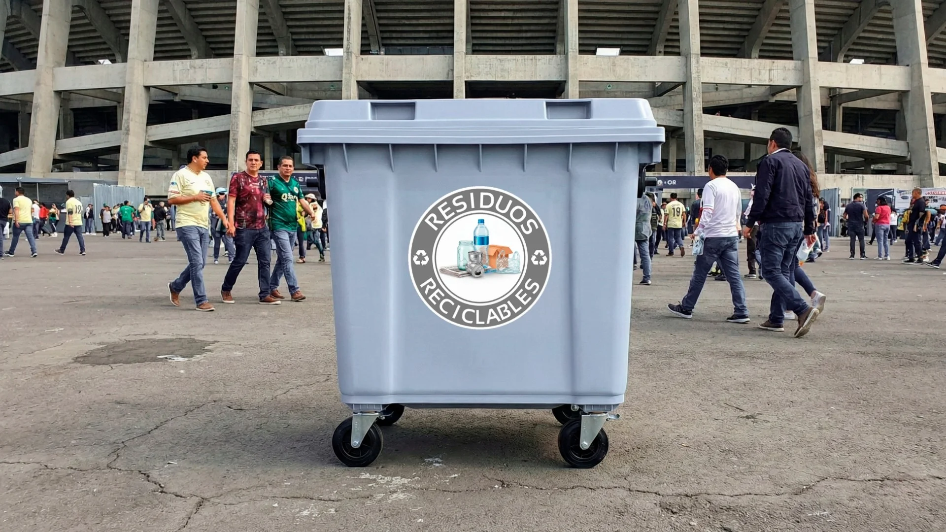 Contenedor de Basura Grande