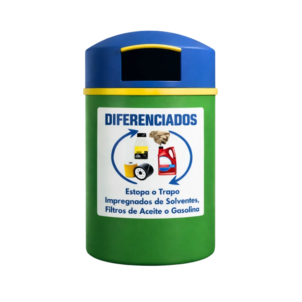 Contenedor de aceite