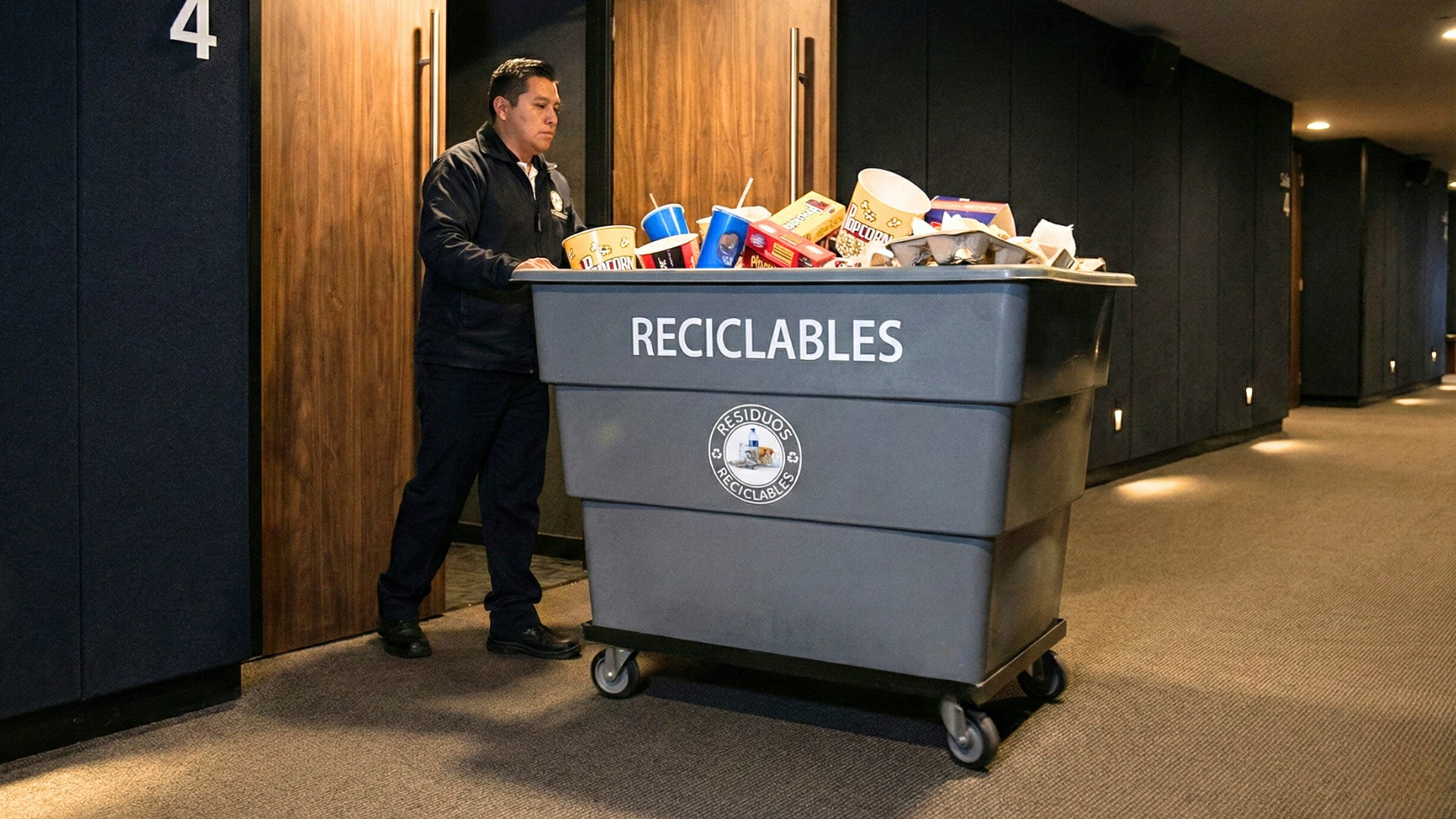 Carro de lavandería