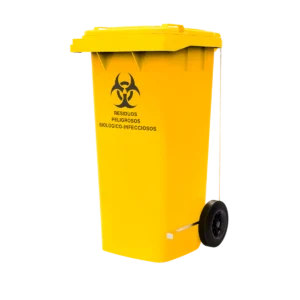 Contenedor amarillo RPBI