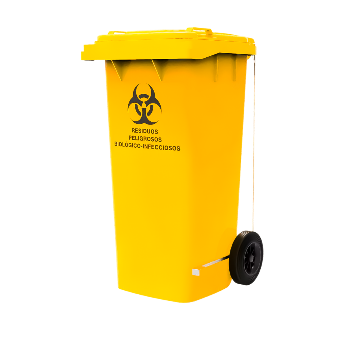 Contenedor amarillo RPBI