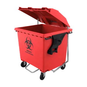 Contenedor de residuos peligrosos