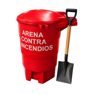 Contenedor de Arena para Incendios