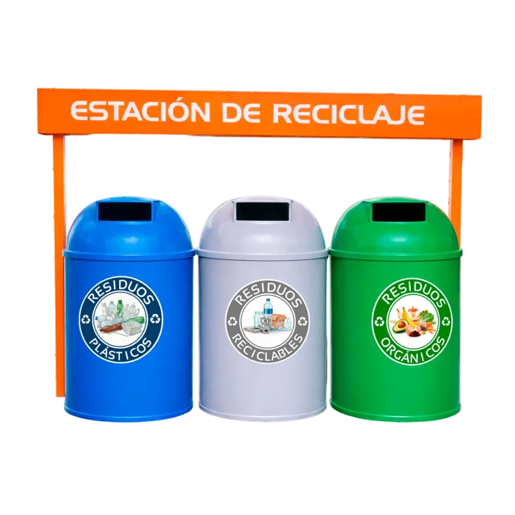 Estación de reciclaje TWIN-500