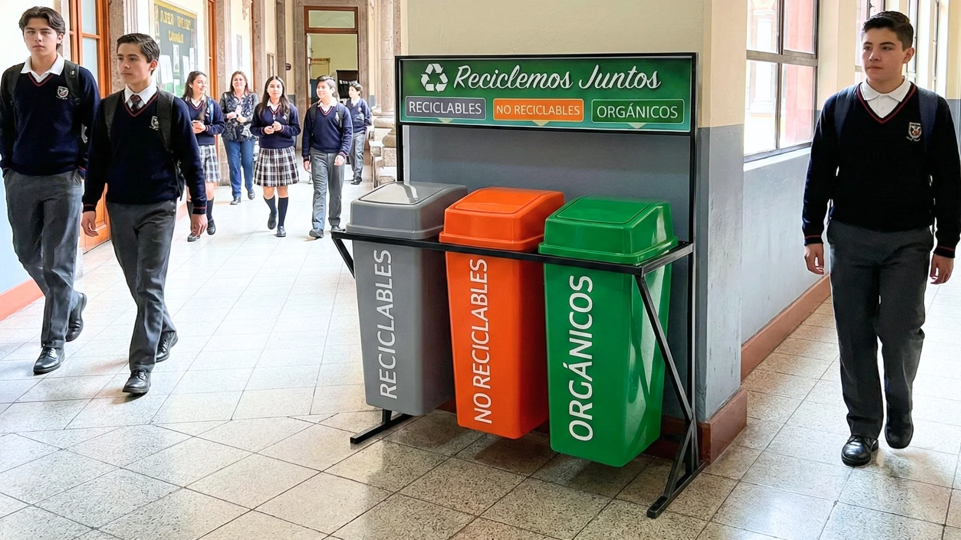 Estación de reciclaje ECOBIN