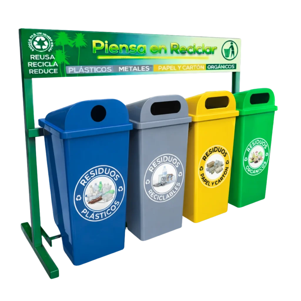 ESTACION DE RECICLAJE ECOL-560-RT1