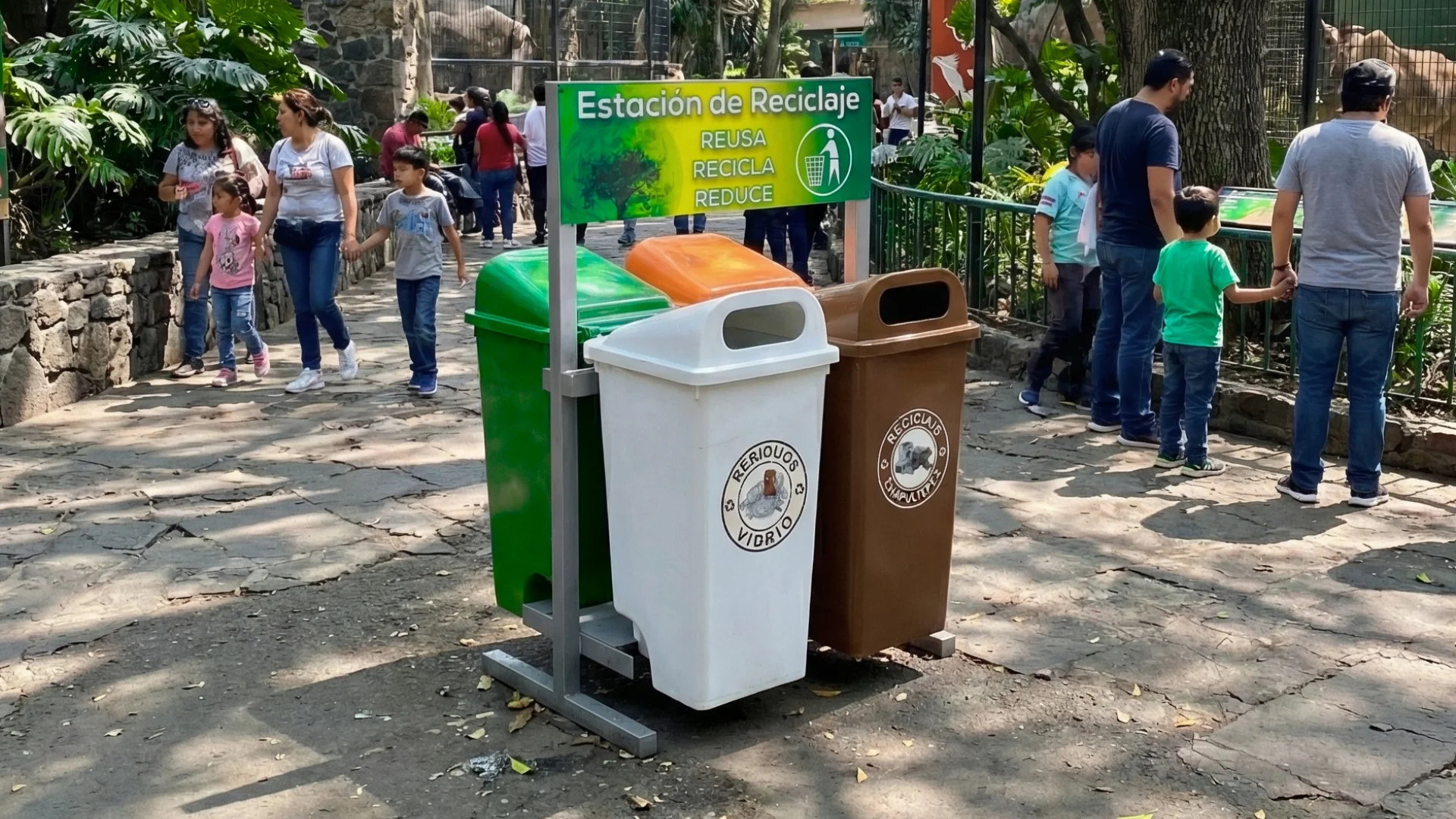 Estación de reciclaje ECOL-560-RT2
