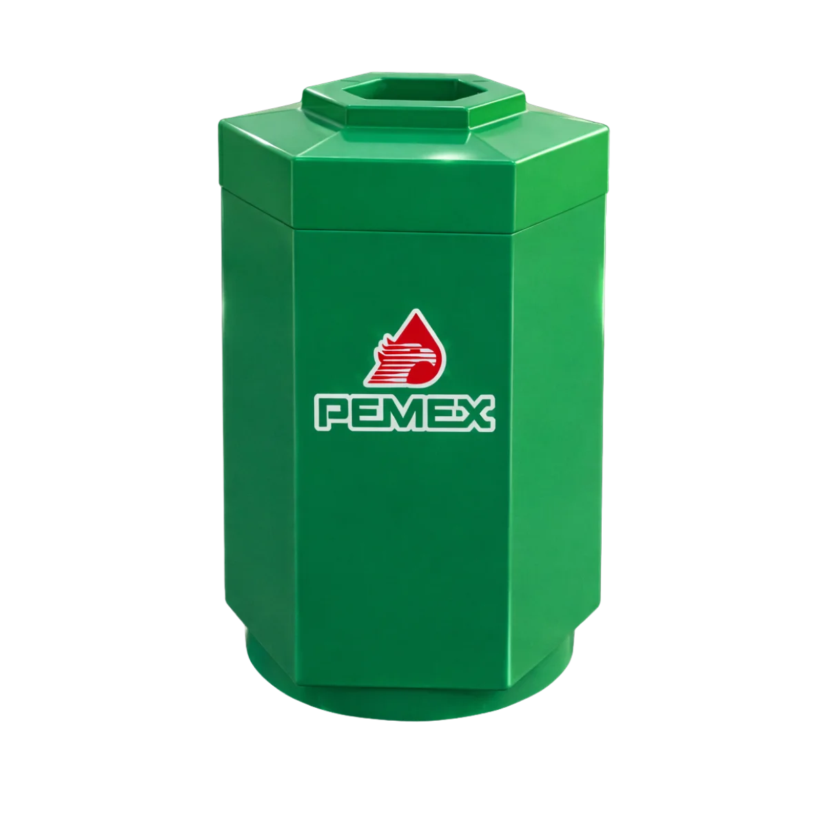 Botes de basura para gasolineras