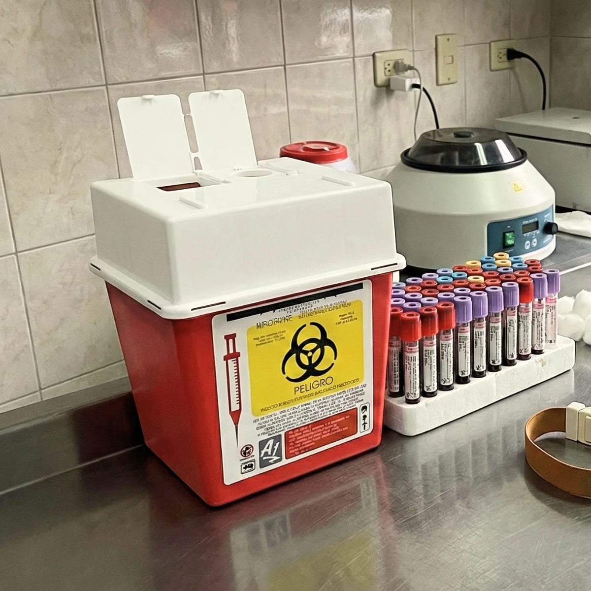 Recolector para punzocortantes PC-2