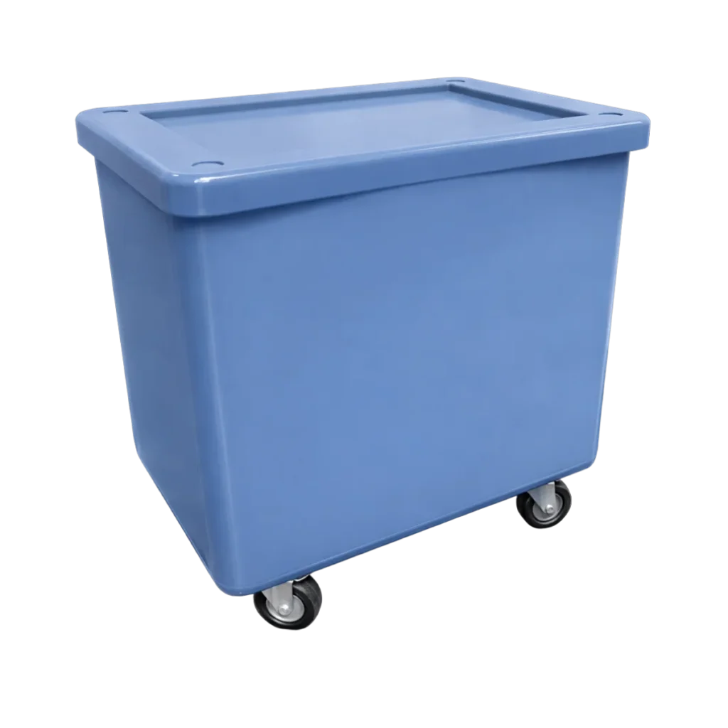 Cajas de plástico con ruedas