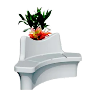 BANCA BELMONT CURVA HIDROMACETERO BAN-BE-CH