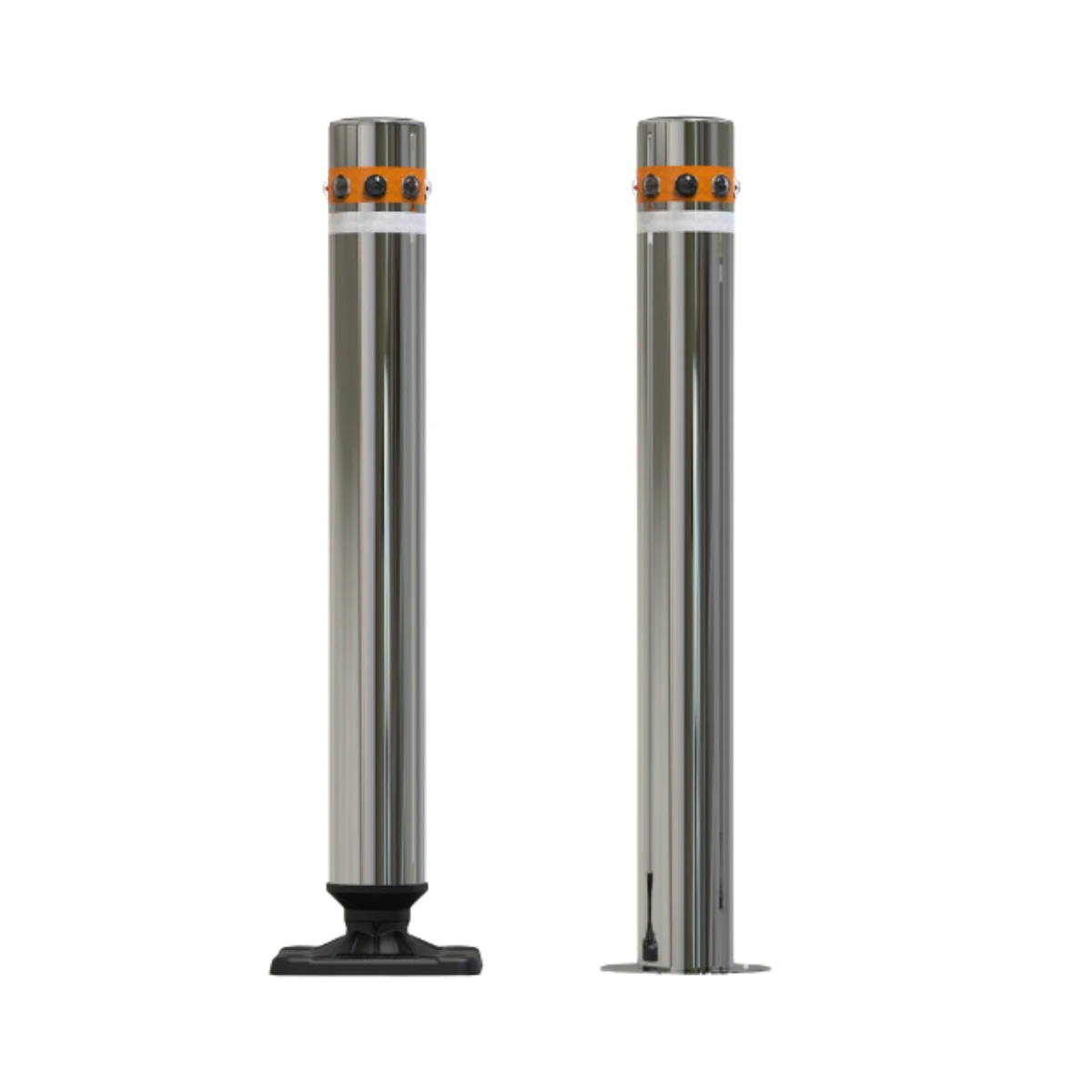 Bolardo de Acero Solar