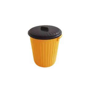 Bote con tapa plástico