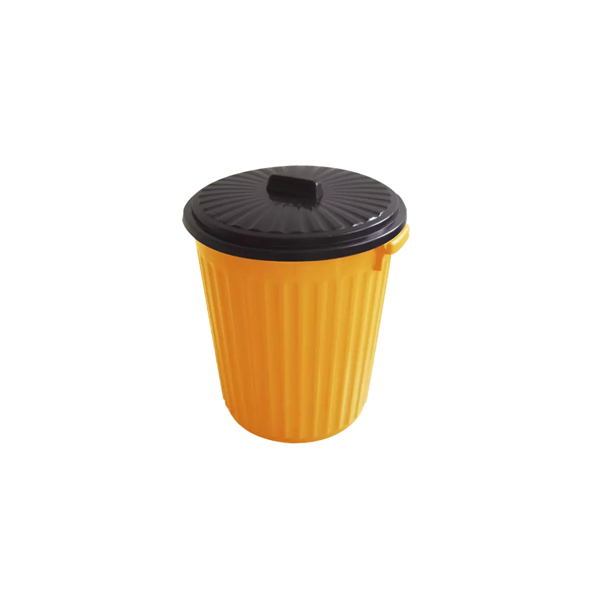 Bote con tapa plástico