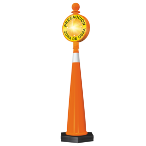 Cono 100 Informativo con Luz