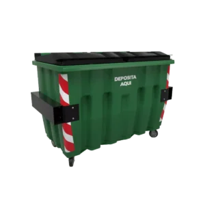 Contenedores de plástico para basura