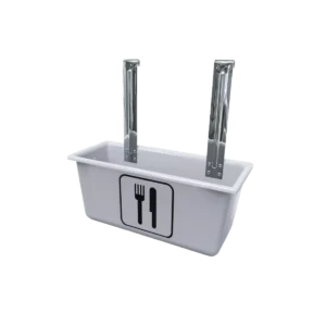 Porta cubiertos de plástico