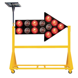 Flechero luminoso solar