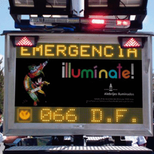 Letrero Luminoso de Mensajes