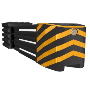 Amortiguador de impacto vial