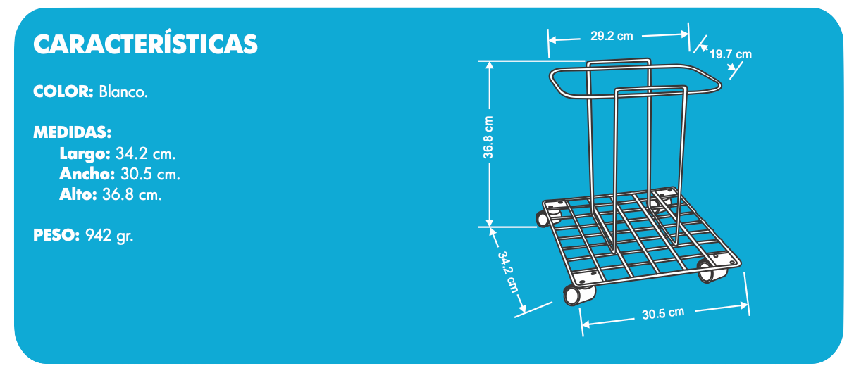 CANASTILLA PARA RECOLECTOR SUJE-13-C - Imagen 2