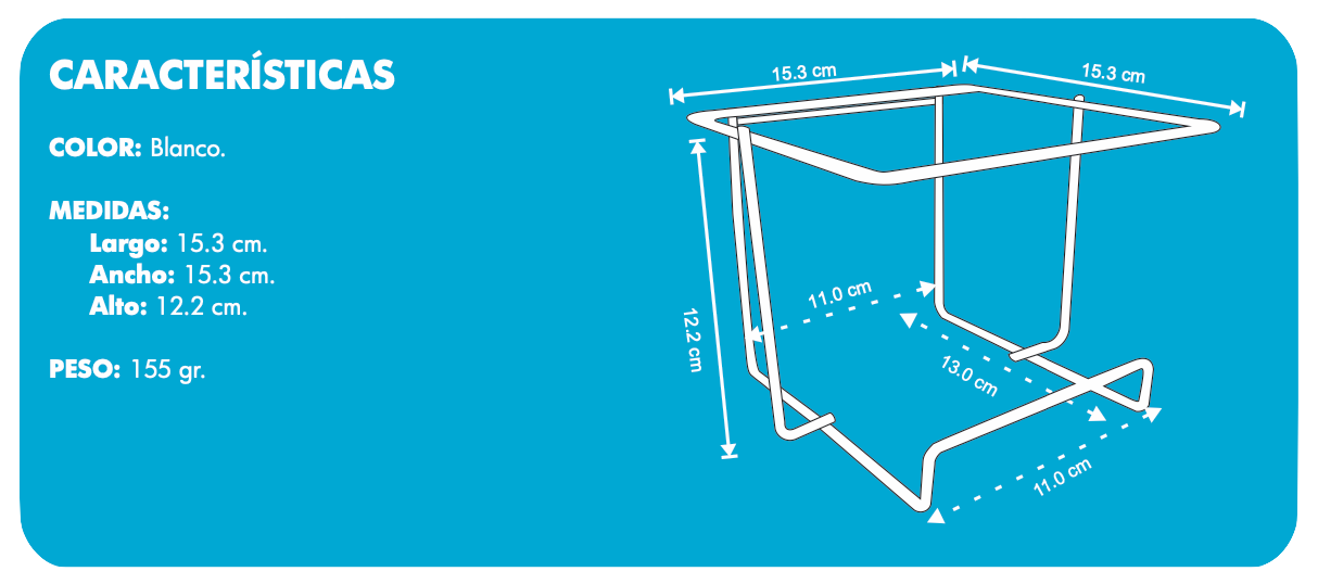 Canastilla para recolector SUJE-2C - Imagen 2