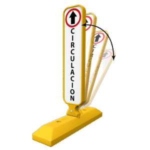 Canalizador Abatible para Desvíos