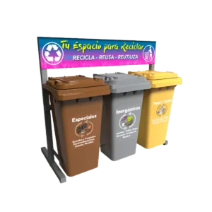 Botes de separación de basura