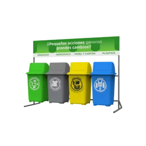 ESTACIÓN DE RECICLAJE ECOL-360-HD4