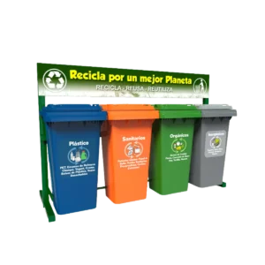 Contenedores para separación de residuos