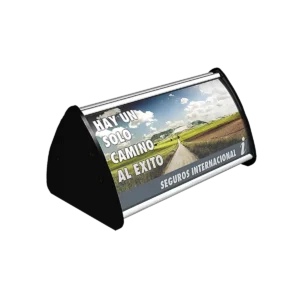 Letrero de aluminio para oficina