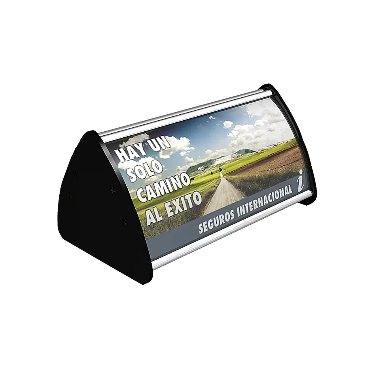 Letrero de aluminio para oficina