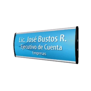 Letreros con nombre para escritorio