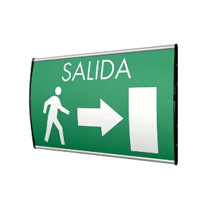 Letreros de entrada y salida