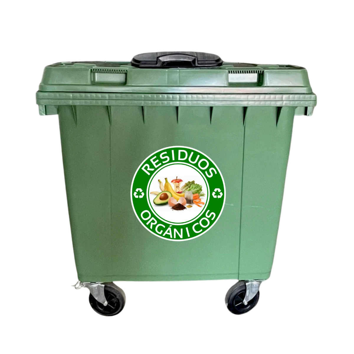 Contenedor plástico con tapa