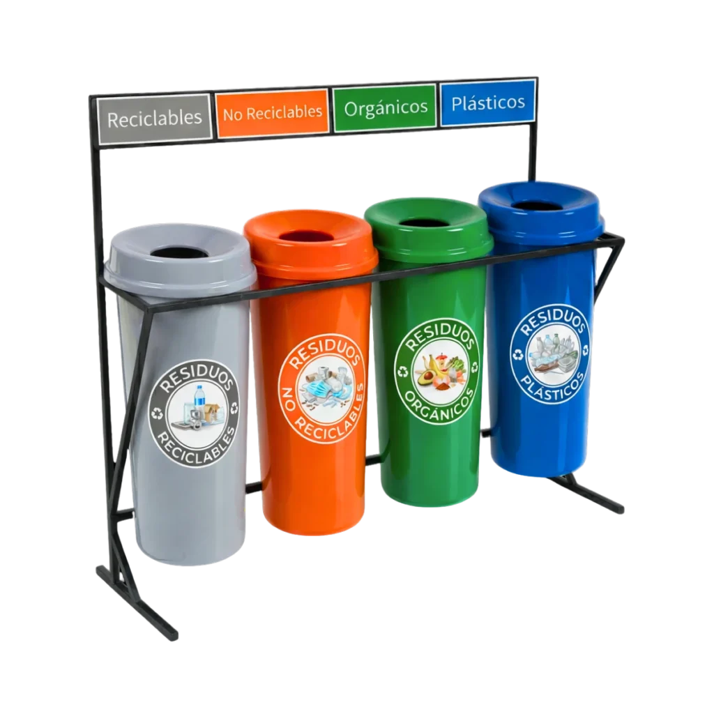 Estación de reciclaje CÓNICA