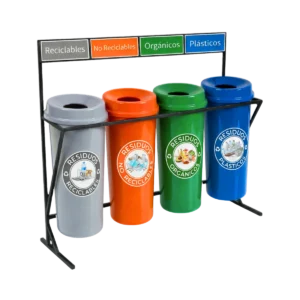 Estación de reciclaje CÓNICA