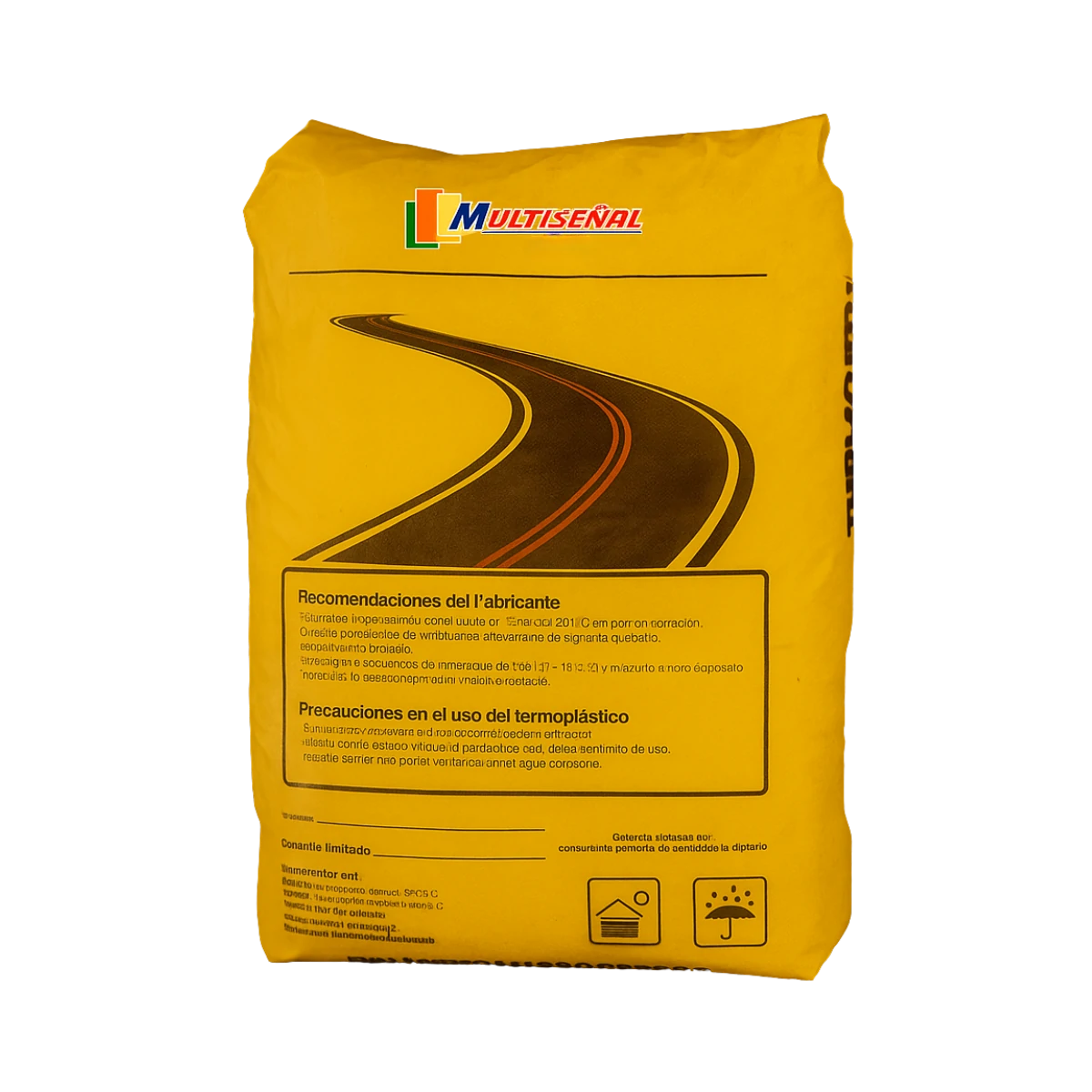 Pintura Termoplástica Amarilla